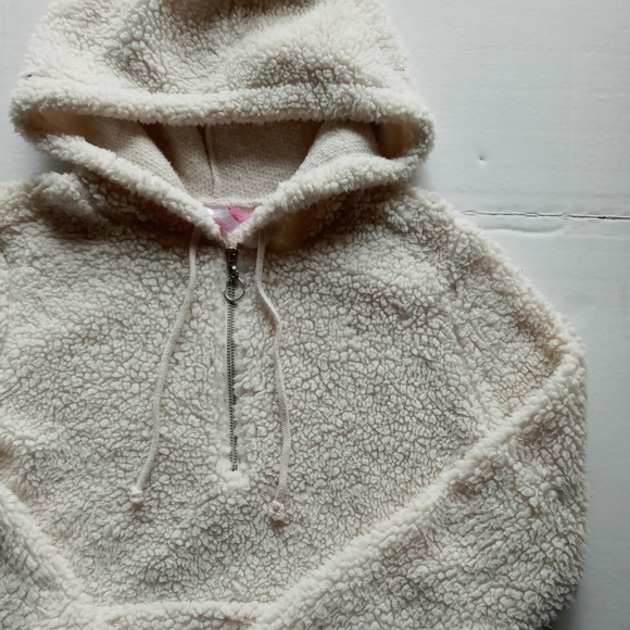 PLUSH SHERPA HOODIE LARGE - Picture 2 of 3